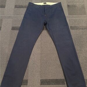 J. Crew Men's Deep Blue Chinos
